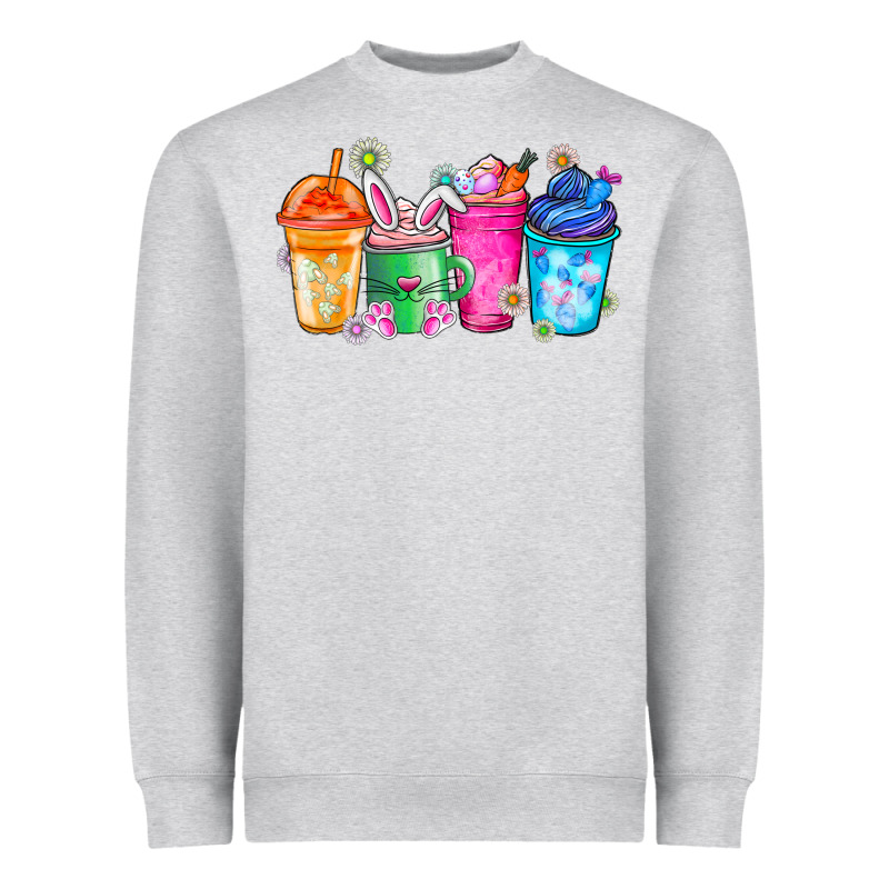 Easter Coffee Heavyweight Sweatshirt by CowhideDigitalArt | Teevron