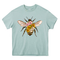 Arona bee with flowers Heavy Core Tee - Artiststas