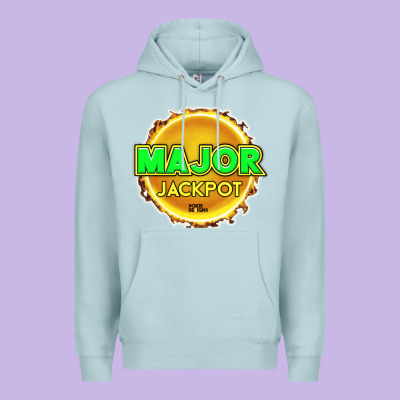 Major Jackpot Design - Pokie Designs Premium Hoodie Designed By Artchic