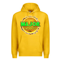 Lemon MAJOR JACKPOT Design - Pokie Designs Premium Hoodie - ArtChic