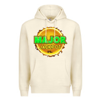 Sandshell MAJOR JACKPOT Design - Pokie Designs Premium Hoodie - ArtChic