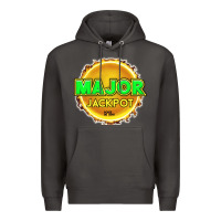 Smoke MAJOR JACKPOT Design - Pokie Designs Premium Hoodie - ArtChic