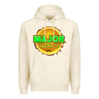Tofu MAJOR JACKPOT Design - Pokie Designs Premium Hoodie - ArtChic
