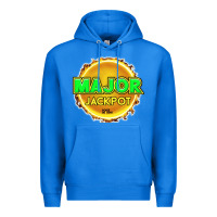 True Royal MAJOR JACKPOT Design - Pokie Designs Premium Hoodie - ArtChic