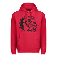 Cardinal english bulldog Premium Hoodie - ArtChic