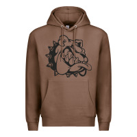 Chestnut english bulldog Premium Hoodie - ArtChic