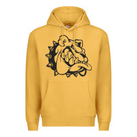 Mustard english bulldog Premium Hoodie - ArtChic
