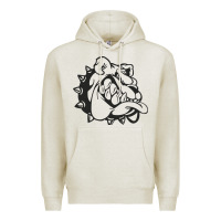 Oatmeal Heather english bulldog Premium Hoodie - ArtChic