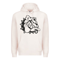 Pale Pink english bulldog Premium Hoodie - ArtChic