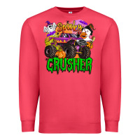 Cardinal spooky crusher monster truck Premium Sweatshirt - BarkalooDesign