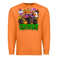 Carrot spooky crusher monster truck Premium Sweatshirt - BarkalooDesign