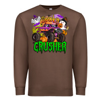 Chestnut spooky crusher monster truck Premium Sweatshirt - BarkalooDesign