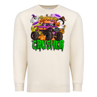 Sandshell spooky crusher monster truck Premium Sweatshirt - BarkalooDesign