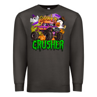 Smoke spooky crusher monster truck Premium Sweatshirt - BarkalooDesign