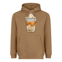 Toasted Coconut iced caramel frappuccino coffee Heavyweight Hoodie - BarkalooDesign