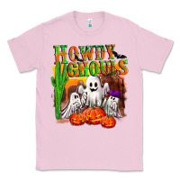 Bubblegum Pink Howdy ghouls Classic Tee - NancyCooperArtShop