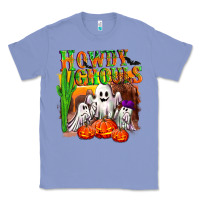 Colony Blue Howdy ghouls Classic Tee - NancyCooperArtShop