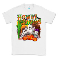White Howdy ghouls Classic Tee - NancyCooperArtShop