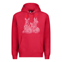 Cardinal Scottish Terrier Lover Scottish Terrier Dog Aberdeen Terrier Premium Hoodie - trangStudio