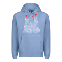 Colony Blue Scottish Terrier Lover Scottish Terrier Dog Aberdeen Terrier Premium Hoodie - trangStudio