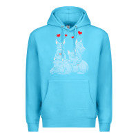 Ocean Blue Scottish Terrier Lover Scottish Terrier Dog Aberdeen Terrier Premium Hoodie - trangStudio