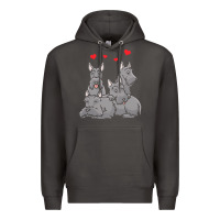 Smoke Scottish Terrier Lover Scottish Terrier Dog Aberdeen Terrier Premium Hoodie - trangStudio