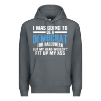 Rock i was going to be a democrat for halloween political t shirt t shirt Premium Hoodie - StudioElite