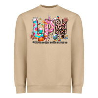 Mushroom Easter Lpn Heavyweight Sweatshirt - CowhideDigitalArt