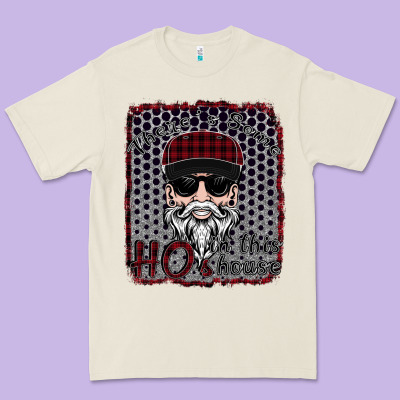 There's Some Ho Ho Ho's In This House Premium Tee Designed By Bettercallsaul