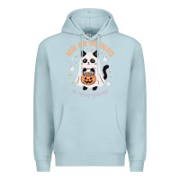 Blue Mist halloween cat costume Premium Hoodie - StudioElite