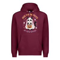 Burgundy halloween cat costume Premium Hoodie - StudioElite
