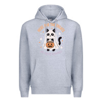 Heather Grey halloween cat costume Premium Hoodie - StudioElite