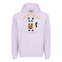 Lilac halloween cat costume Premium Hoodie - StudioElite