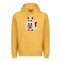 Mustard halloween cat costume Premium Hoodie - StudioElite