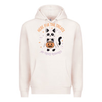 Pale Pink halloween cat costume Premium Hoodie - StudioElite