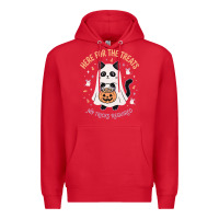 Red halloween cat costume Premium Hoodie - StudioElite