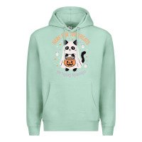 Seafoam halloween cat costume Premium Hoodie - StudioElite