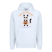 White halloween cat costume Premium Hoodie - StudioElite