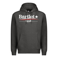 Charcoal Heather West Wing President Bartlet Premium Hoodie - StudioElite