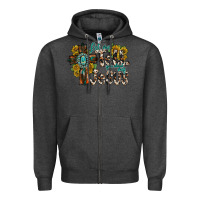 Charcoal Heather let me tell you about my jesus Zipper Hoodie - RacoonDesign