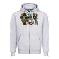Heather Grey let me tell you about my jesus Zipper Hoodie - RacoonDesign