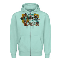 Seafoam let me tell you about my jesus Zipper Hoodie - RacoonDesign
