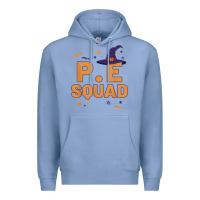 Colony Blue pe squad witch halloween pe teacher matching Premium Hoodie - trangStudio