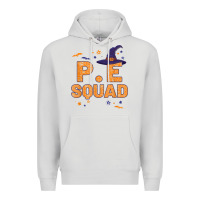 Dove Grey pe squad witch halloween pe teacher matching Premium Hoodie - trangStudio
