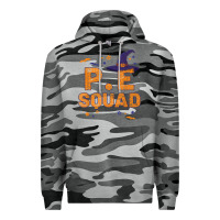 Slate Camo pe squad witch halloween pe teacher matching Premium Hoodie - trangStudio