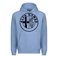 Colony Blue alfa racing big Premium Hoodie - PixelFlow