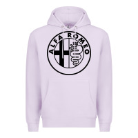 Lilac alfa racing big Premium Hoodie - PixelFlow
