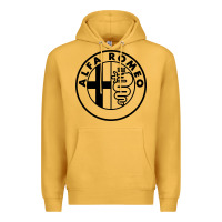 Mustard alfa racing big Premium Hoodie - PixelFlow