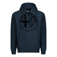 Navy alfa racing big Premium Hoodie - PixelFlow