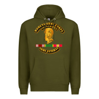 Army Green Womens Army Corps Vietnam Era Veteran Mother Day Gift Premium Hoodie - trangStudio